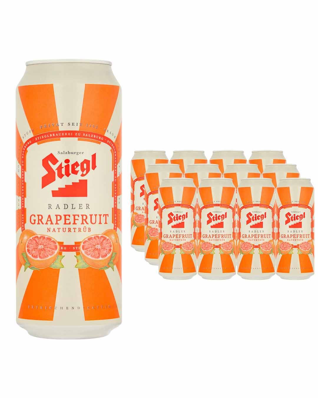 Stiegl Grapefruit Radler Can Multipack, 12 x 500 ml beer