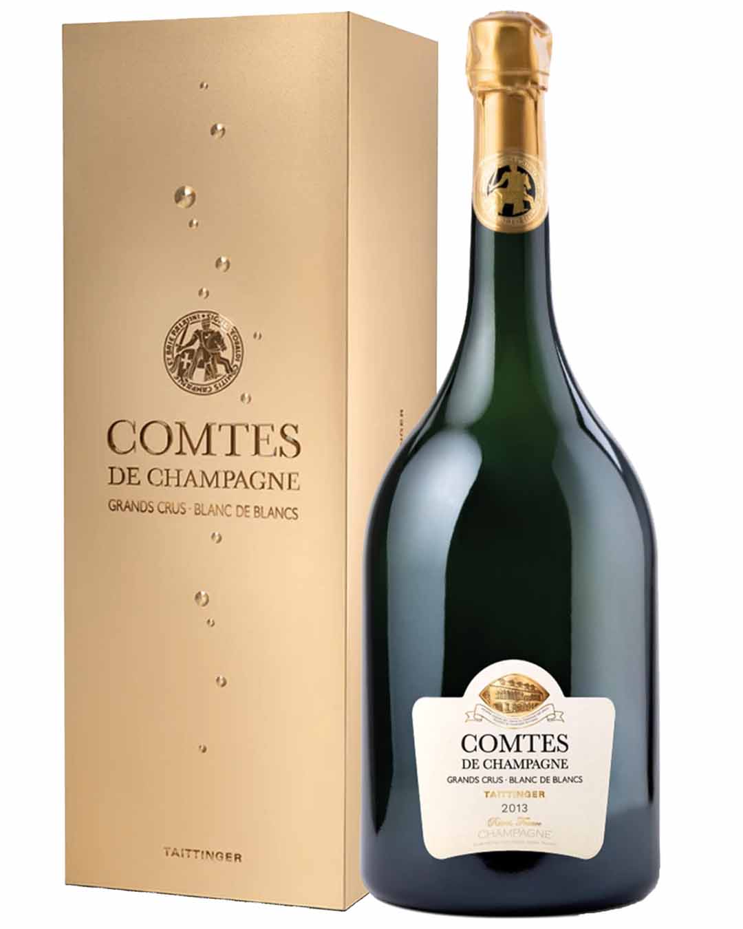 Taittinger Comtes de Champagne 2013 Gift Box, 75 cl – The Bottle Club