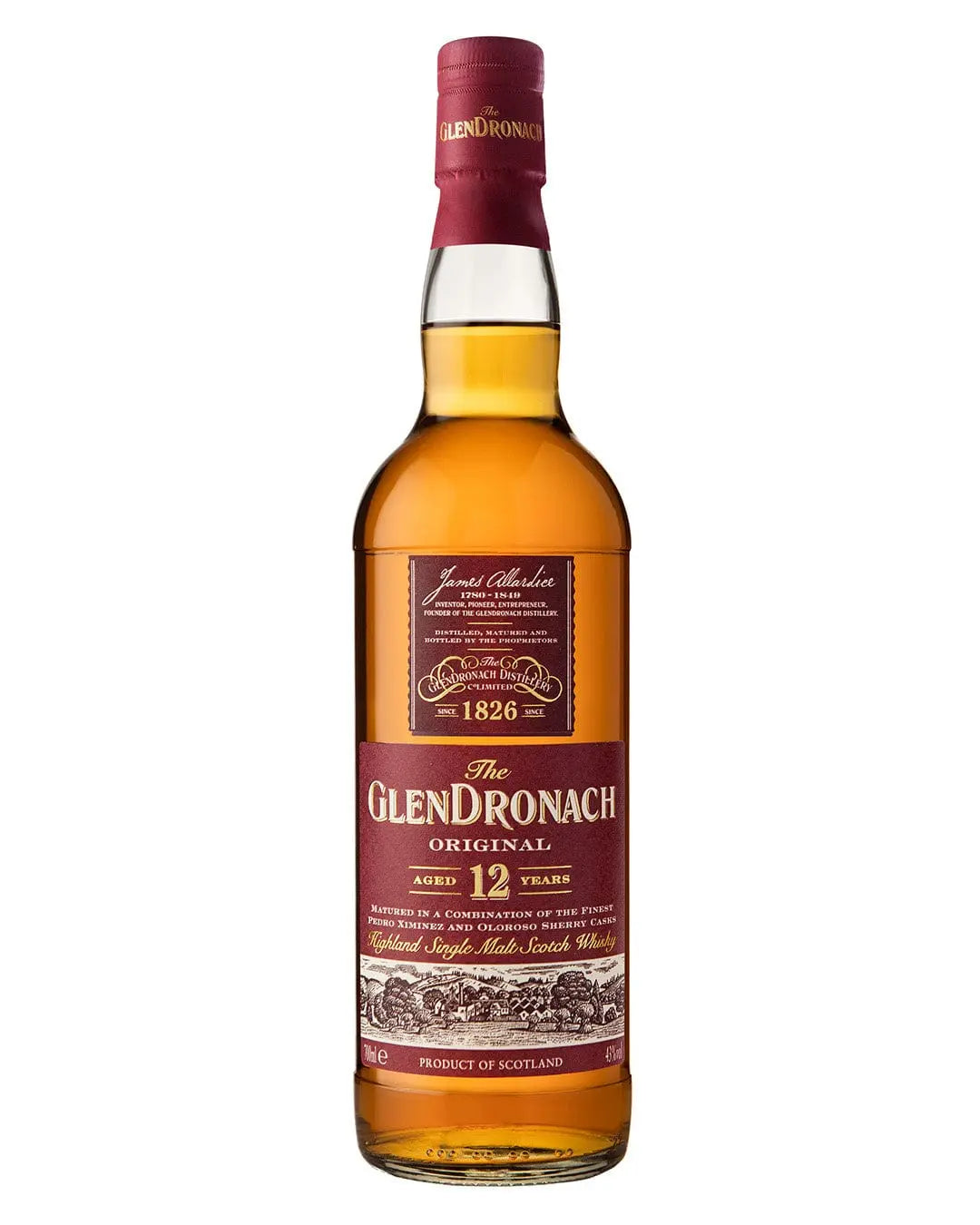 The GlenDronach 12 Year Old Original Single Malt Whisky 70 Cl The the-glendronach-12-year-old-original-single-malt-whisky-70-cl-the