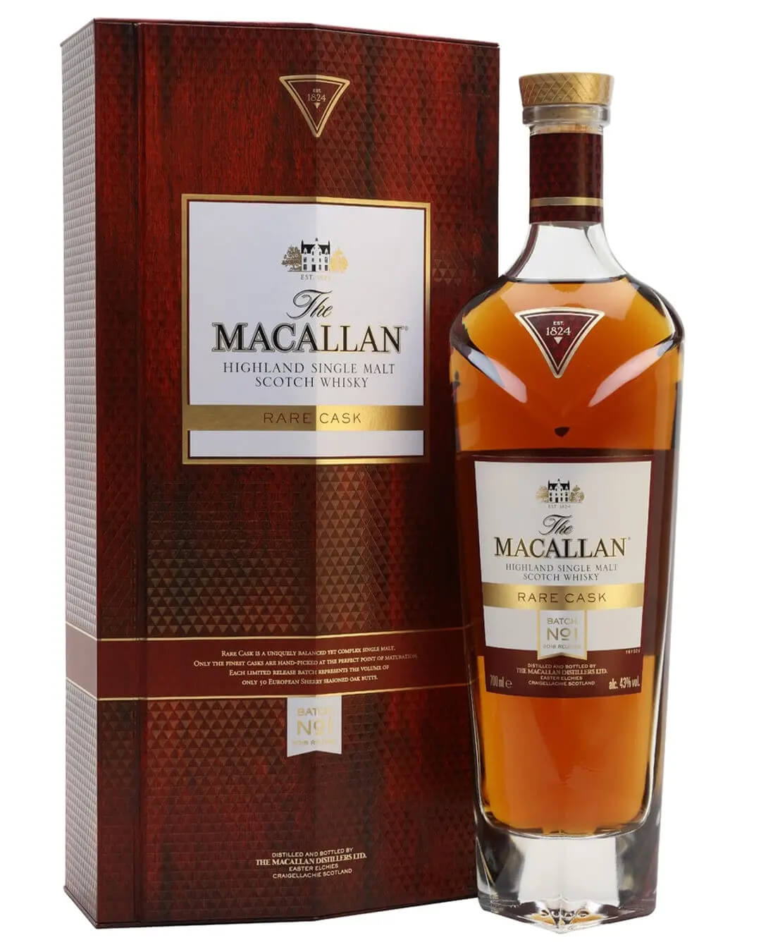 The Macallan Rare Cask Batch 1 2018 Malt Whisky, 70 cl Whisky 5010314301712