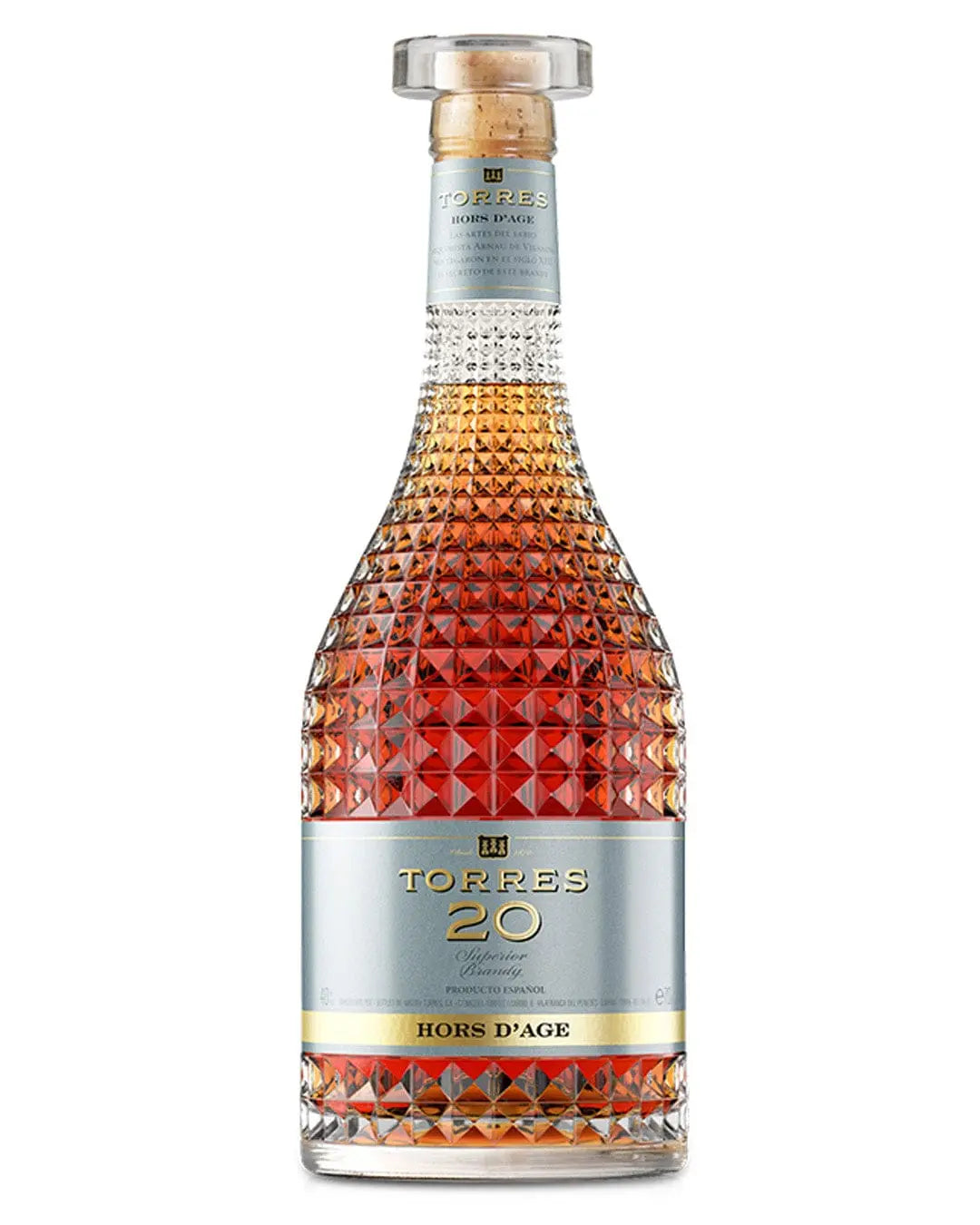 Torres 20 Year Old Hors D Age Brandy, 70 cl Cognac & Brandy