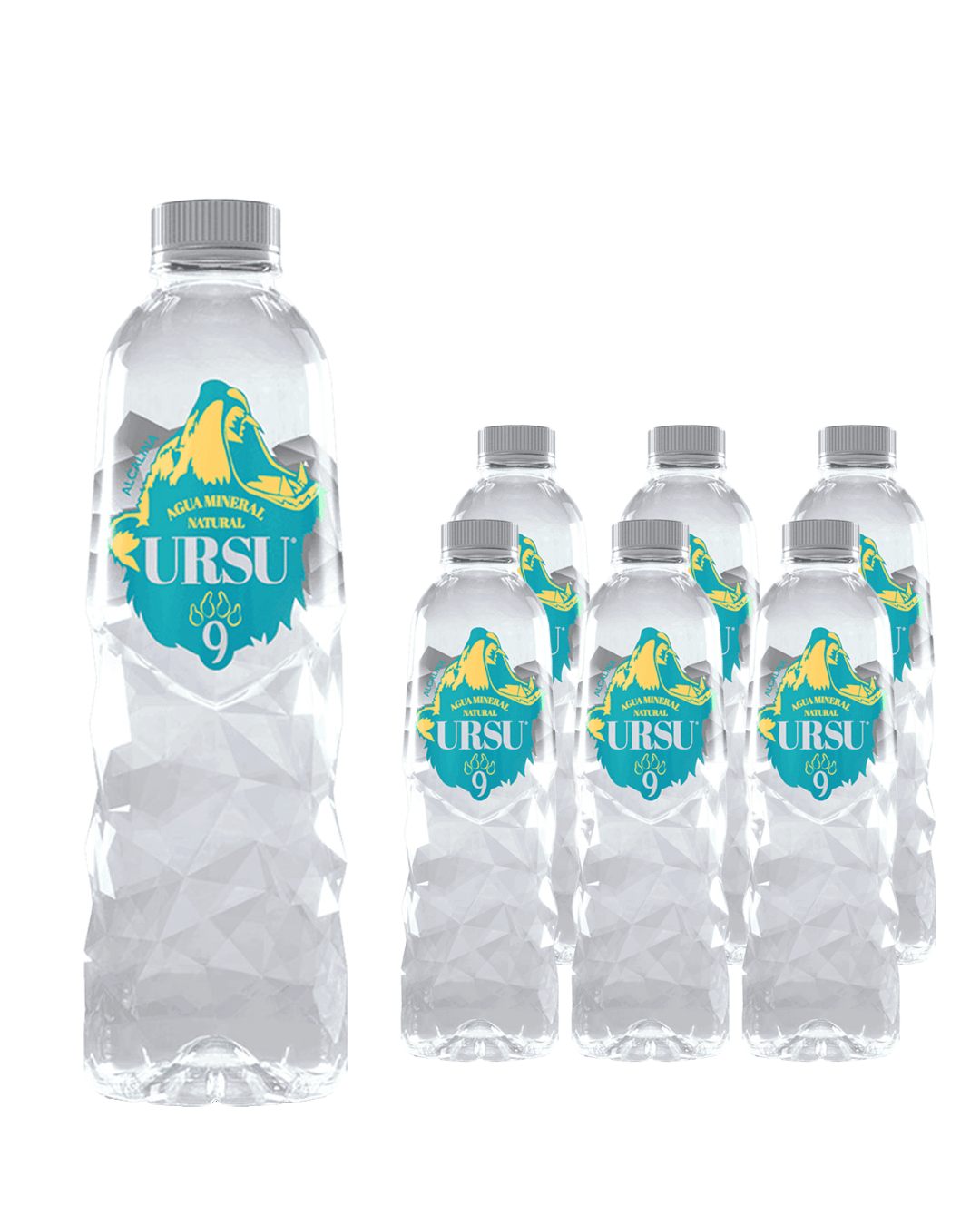 Ursu Alkaline Natural Mineral Water Multipack, x 500 ml – The