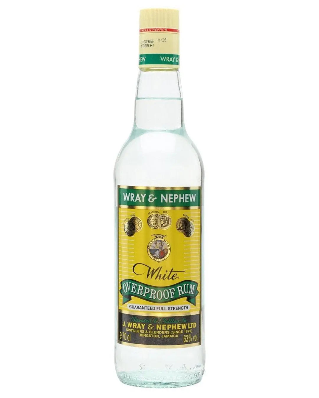 Wray & Nephew White Over Proof Rum, 70 cl Rum 5024576010008