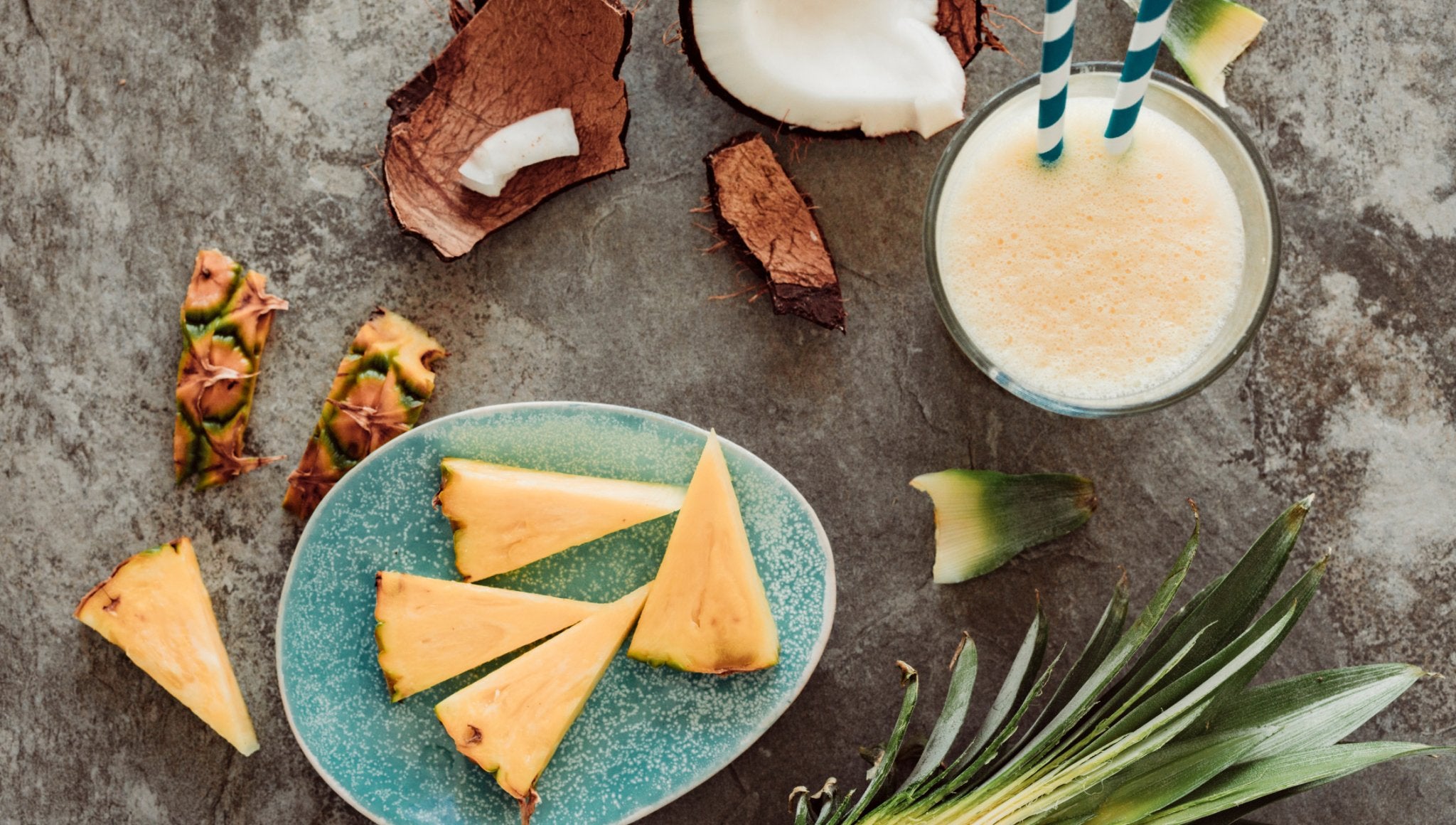 Coconut-Pineapple-Mojito-Cocktail-Recipe The Bottle Club