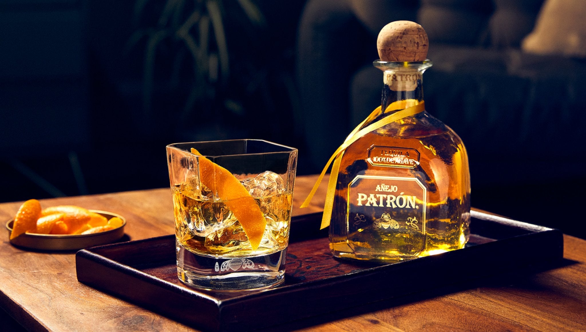 Patrón-Añejo-Old-Fashioned The Bottle Club