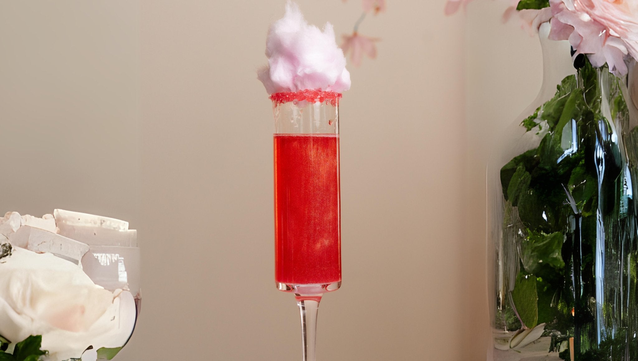Cupid's Candy Floss Cocktail
