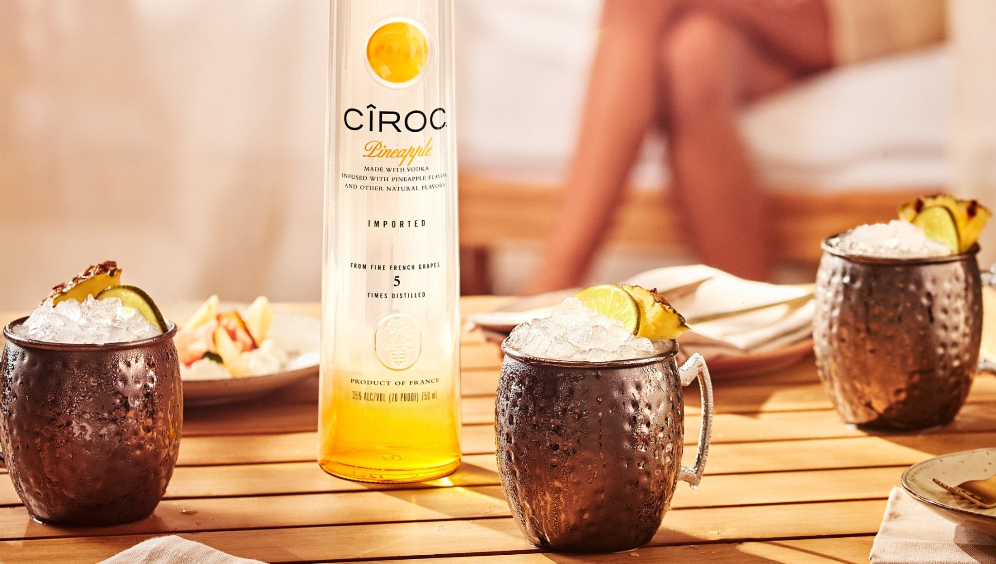 CÎROC-Pineapple-X-Ginger-Cocktail-Recipe The Bottle Club