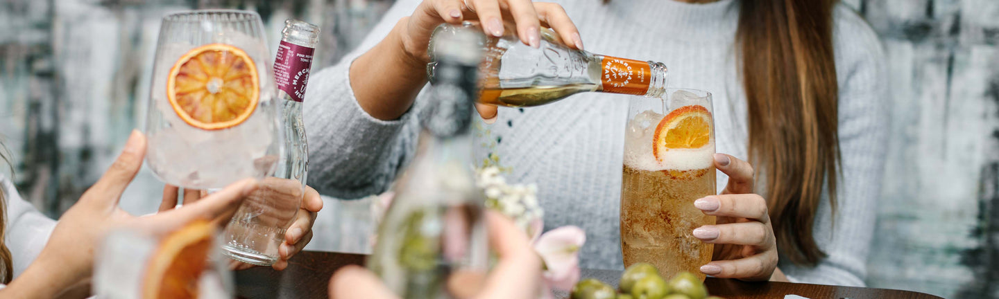 Cocktails-Mixers-Tonics The Bottle Club