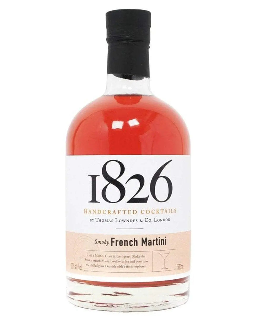 1826 Laphroaig Smoky French Martini Handcrafted Premixed Cocktail, 50 cl Ready Made Cocktails
