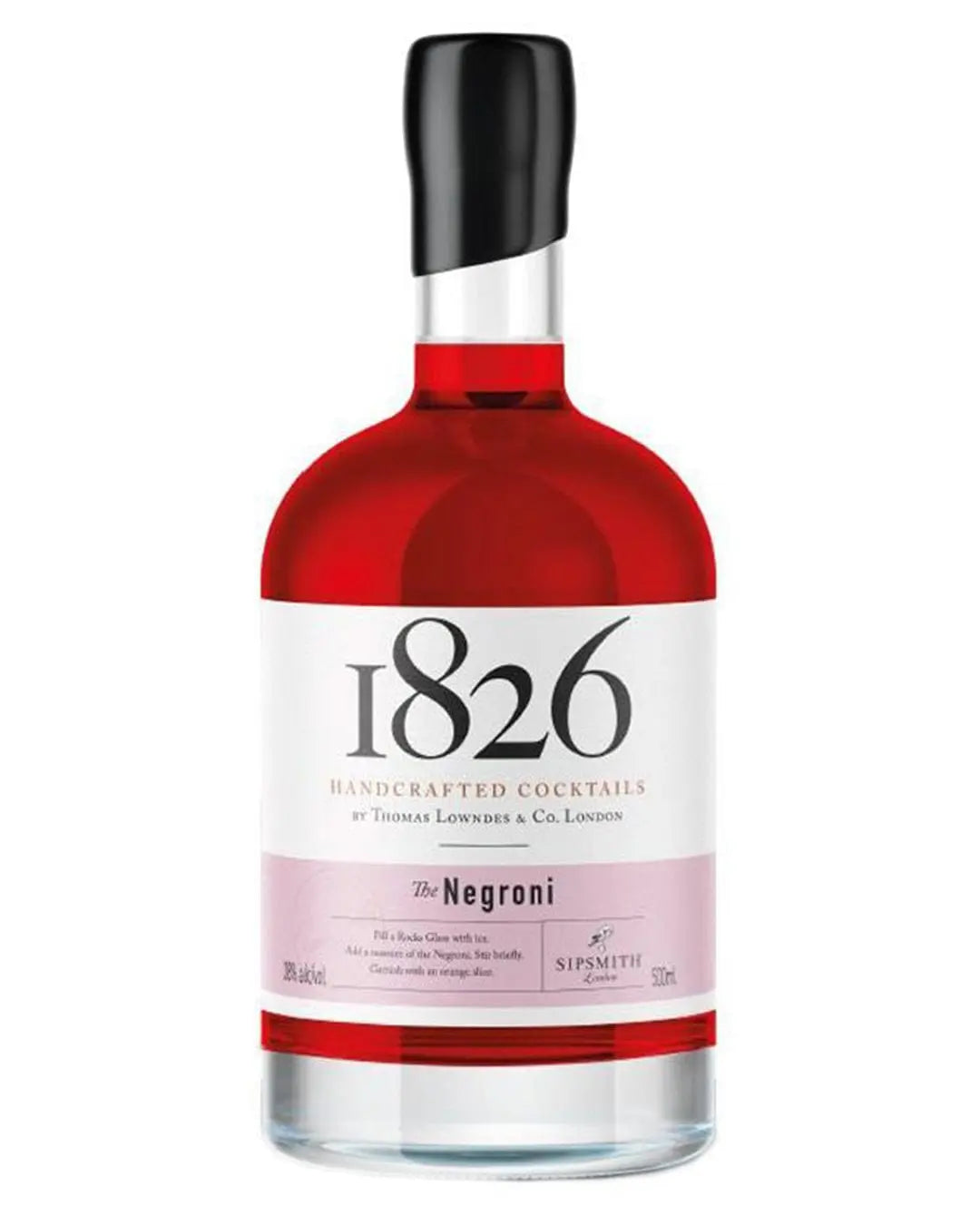 1826 Negroni Handcrafted Premixed Cocktail, 50 cl