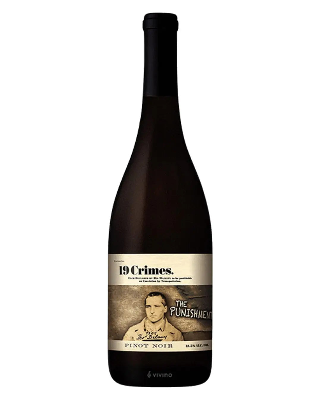 19 Crimes Punishment Pinot, 75 cl Red Wine
