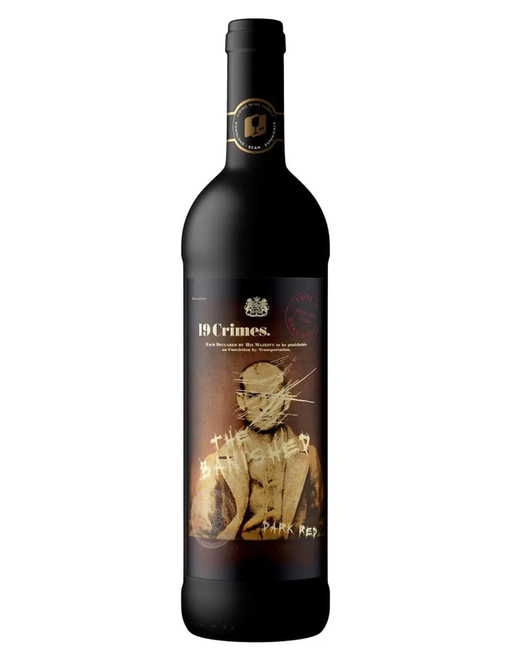 19 Crimes The Banished Dark Red, 75 cl Red Wine
