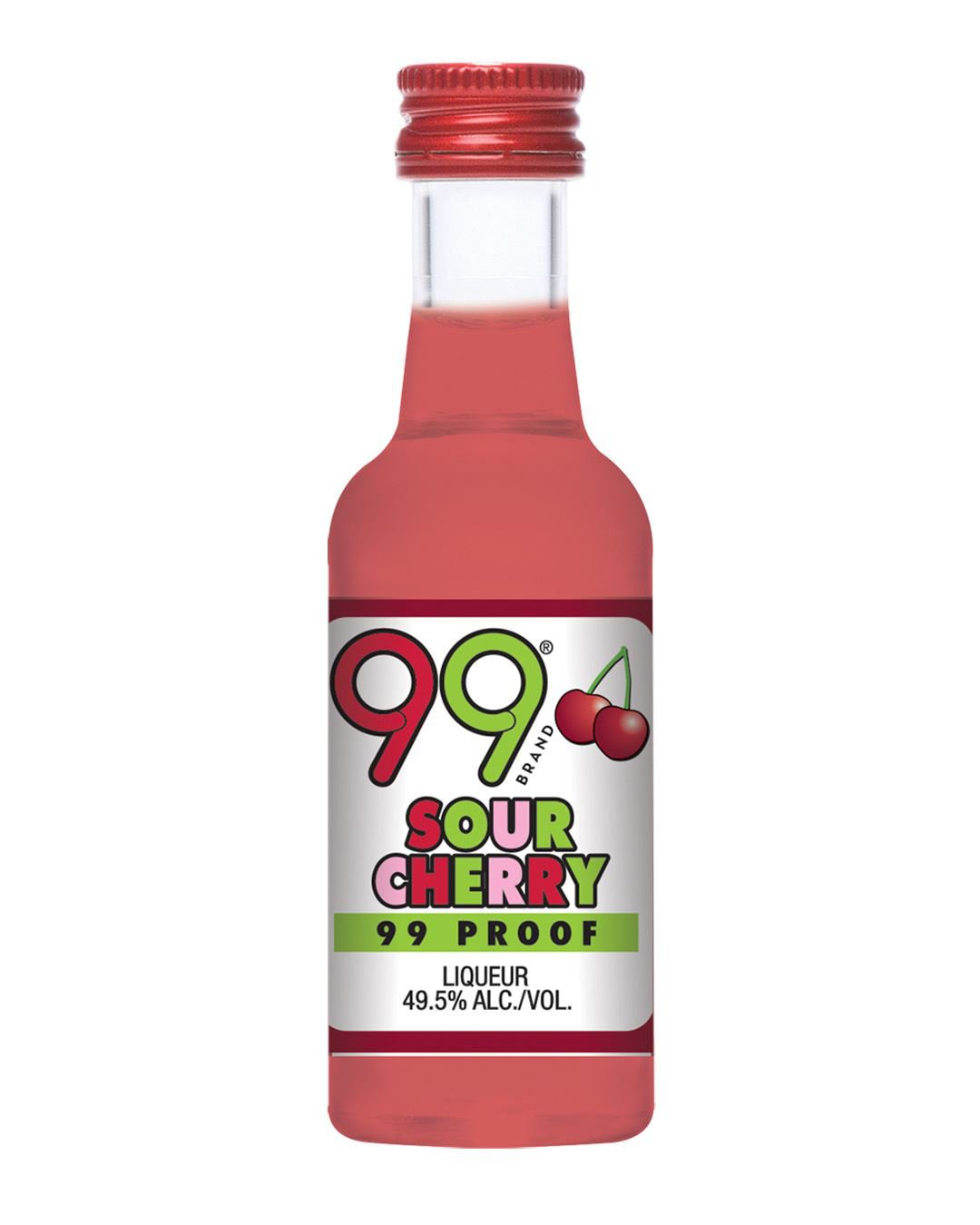99 Proof Sour Cherry Liqueur, 5 cl spirit-miniatures