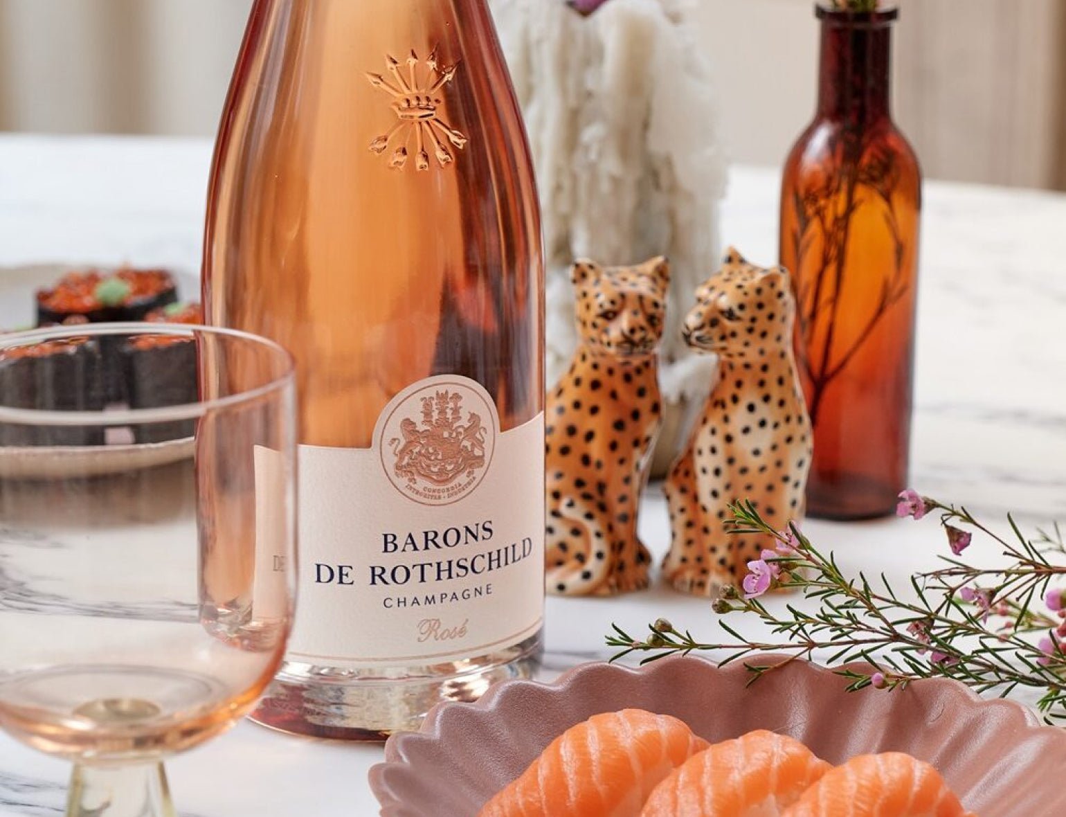 Barons de Rothschild Rosé Champagne, 75 cl – The Bottle Club