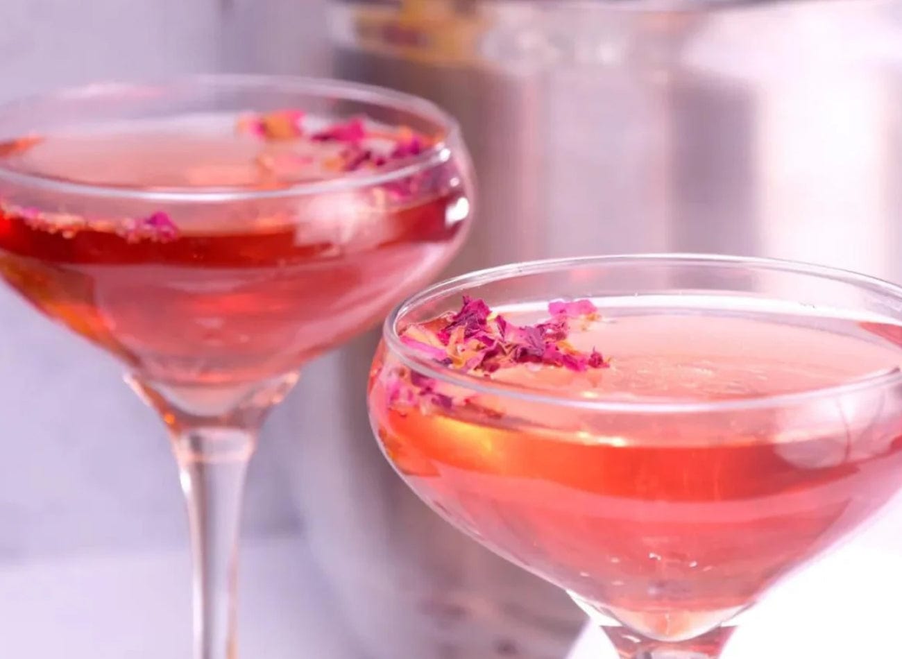 Sparkling Rose Cocktail