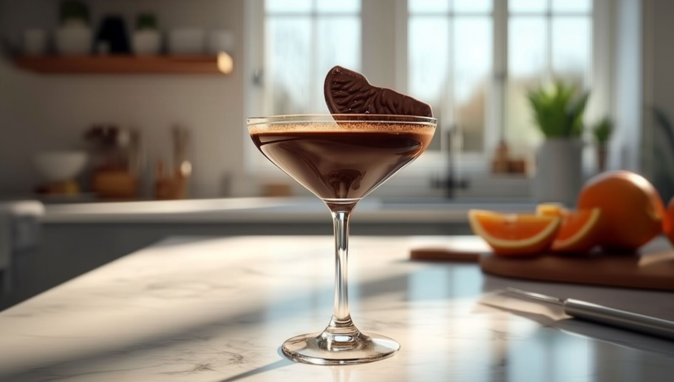 baileys x terry’s chocolate orange martini