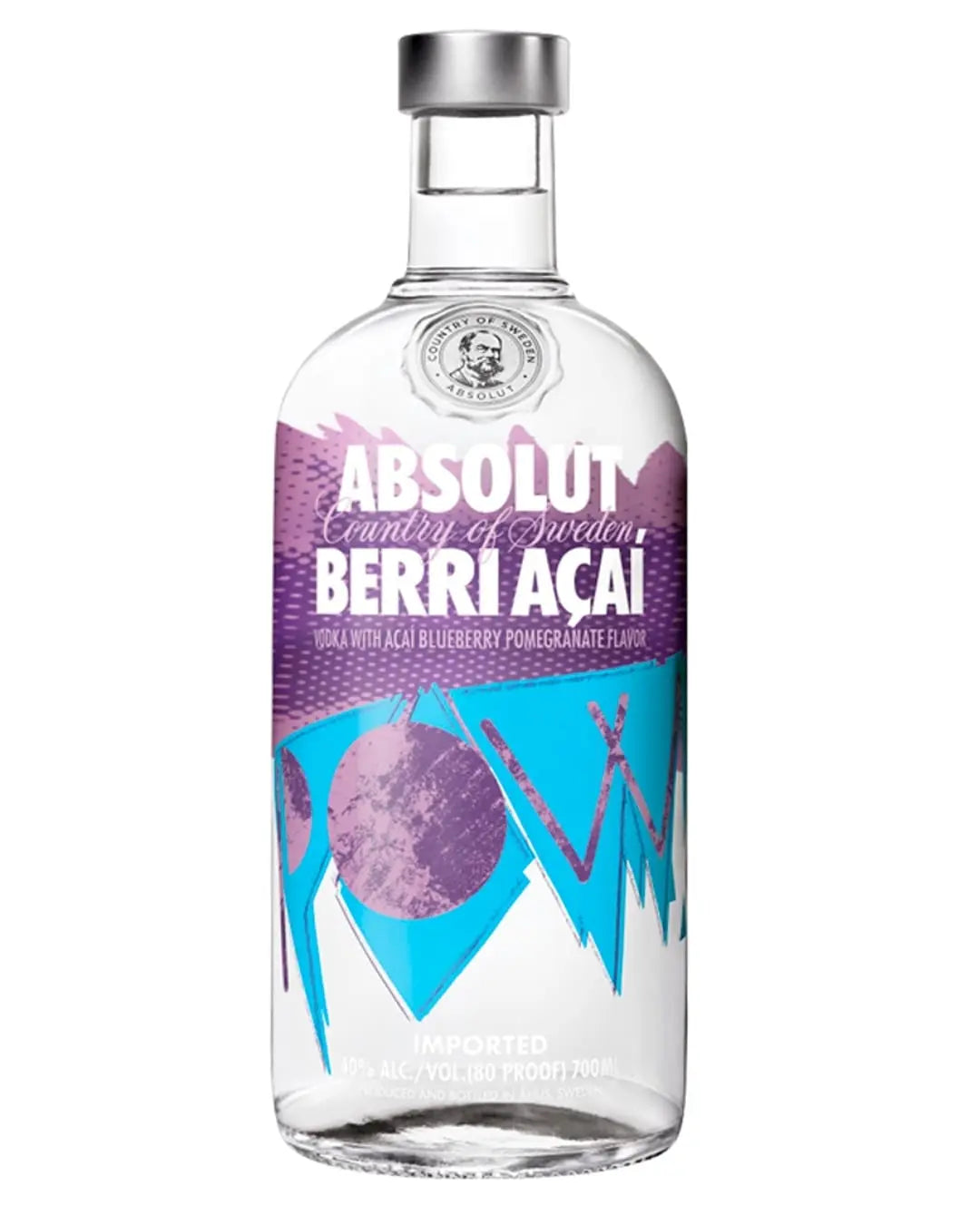 Absolut Berri Acai Vodka, 70 cl Vodka 7312040200702