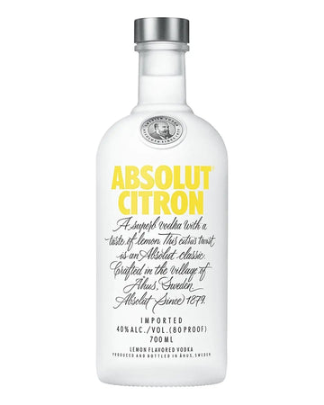 Absolut Citron Vodka, 70 cl Vodka 7312040090709