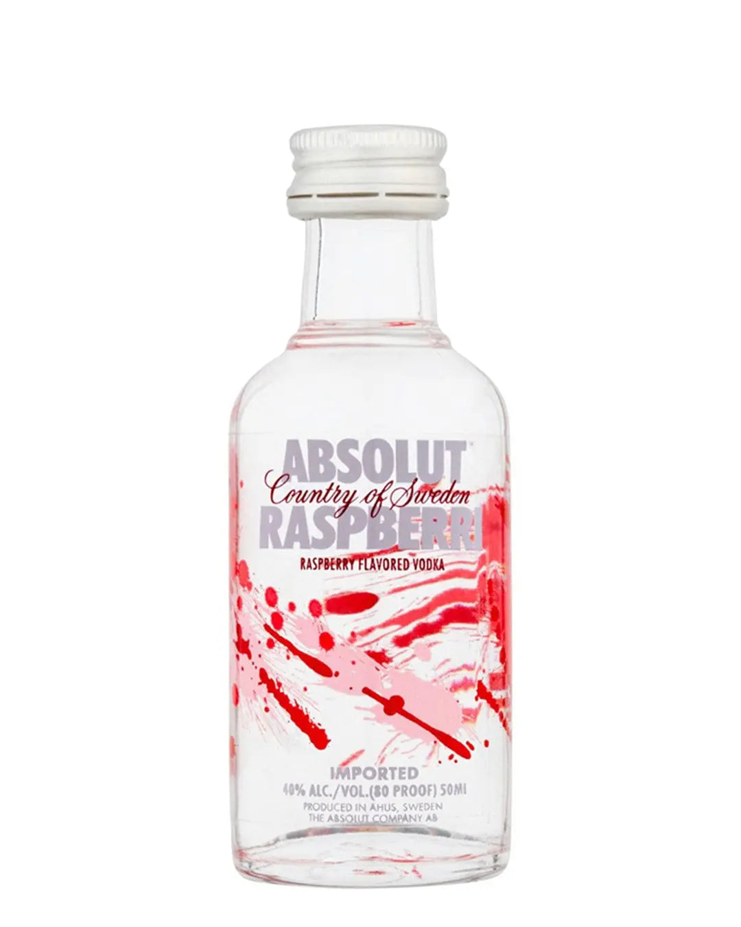 Absolut Raspberri Vodka, 5 cl Spirit Miniatures 7312040040506
