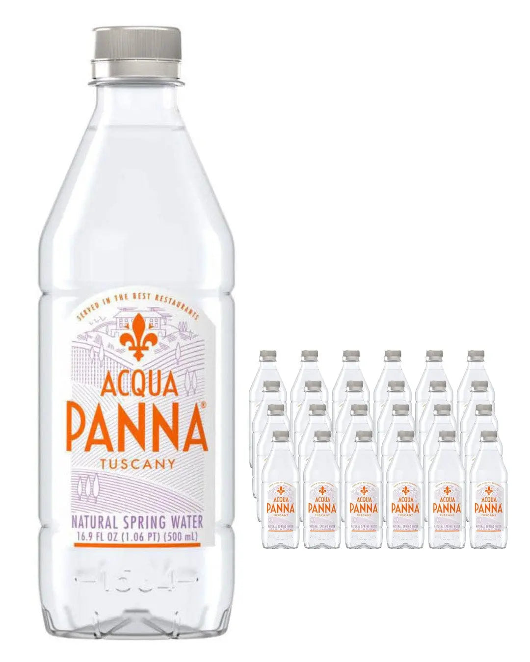 Acqua Panna Still Mineral Water Multipack, 24 x 500 ml Water