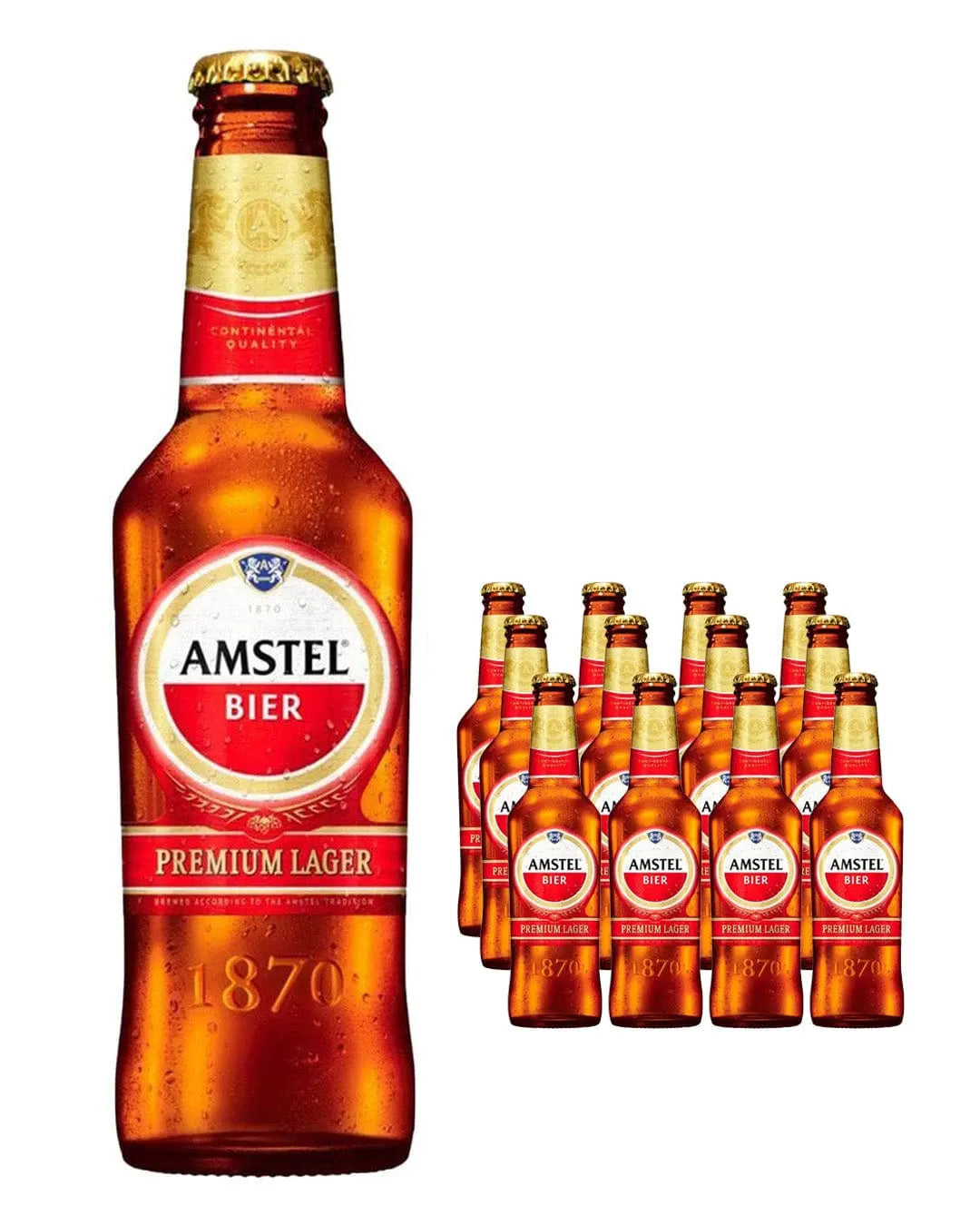 Buy Amstel Lager Beer Bottle Multipack, 12 x 300 ml Online | The Bottle ...