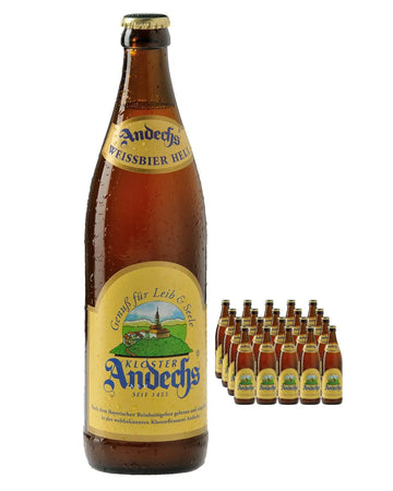 Andechs Weissbier Hell Multipack, 20 x 500 ml Beer