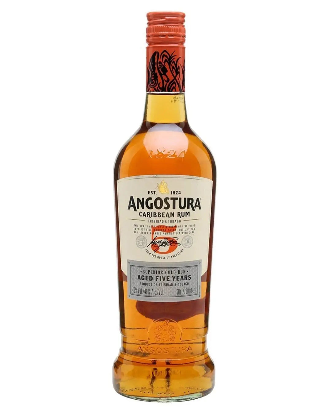 Angostura 5 Year Old Gold Rum, 70 cl Rum 075496331884