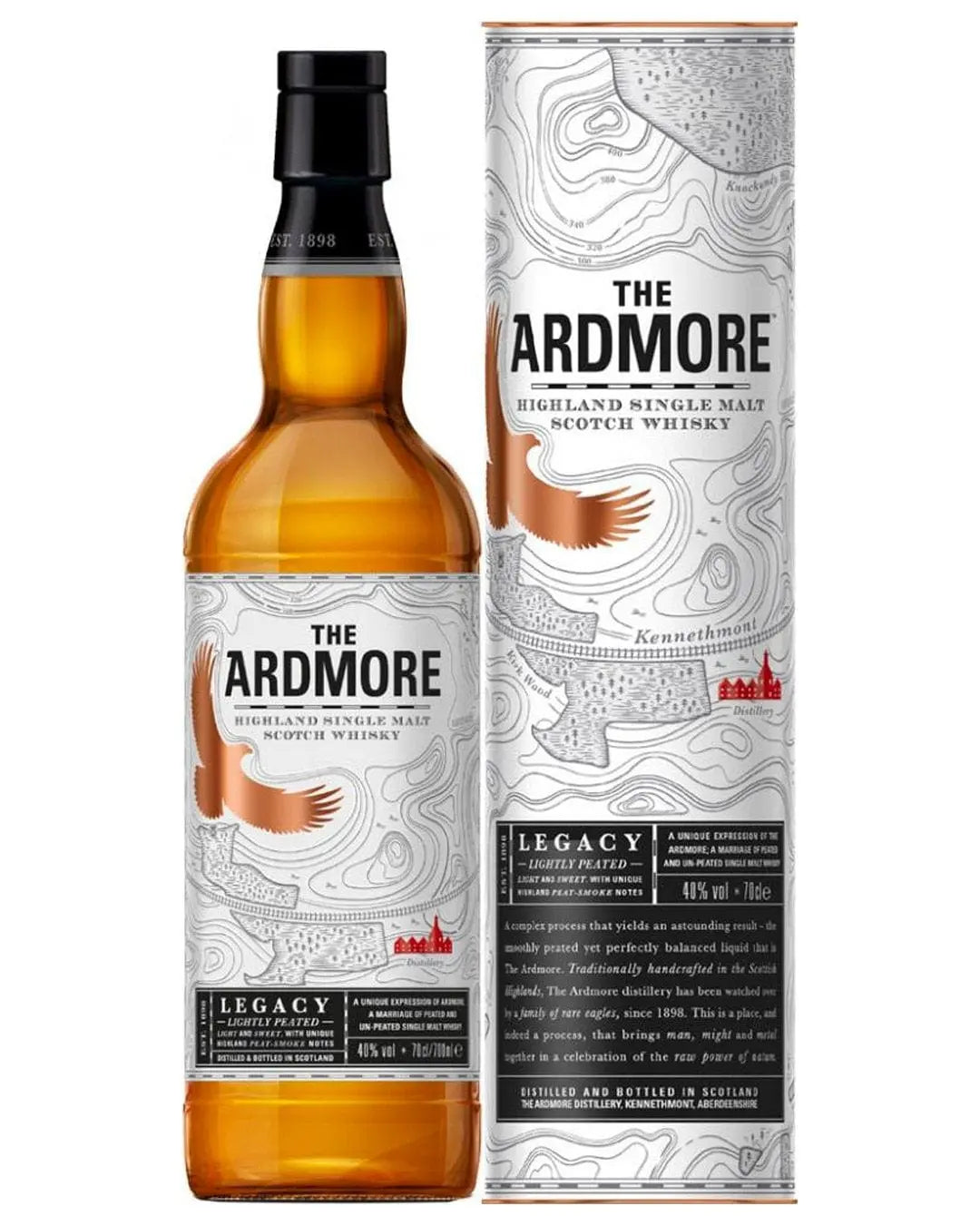 Ardmore Legacy Single Malt Whisky, 70 cl Whisky 5010019637666