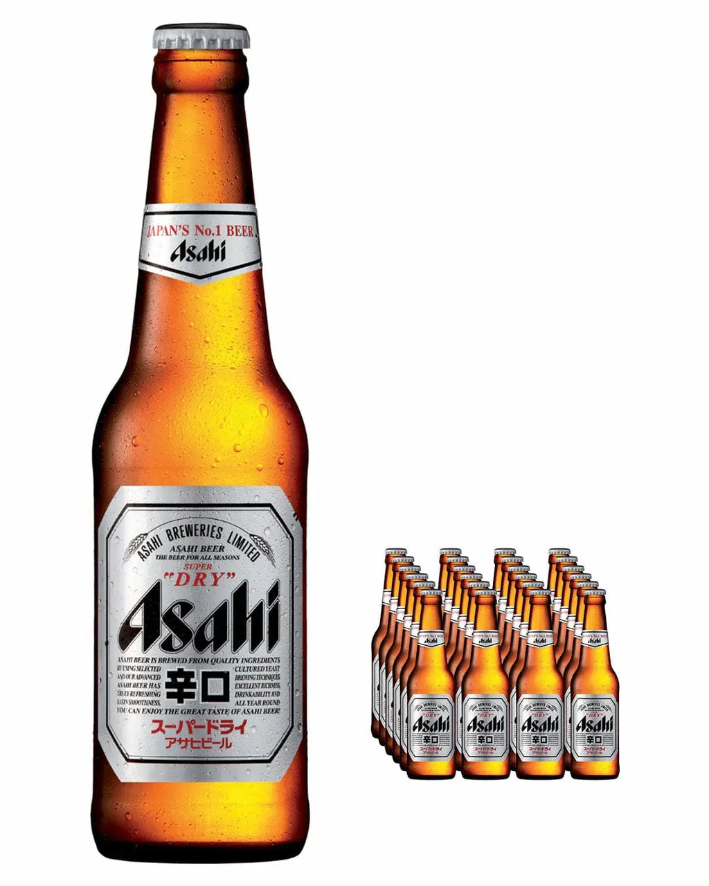 Super Dry Beer Bottles Multipack 24 x