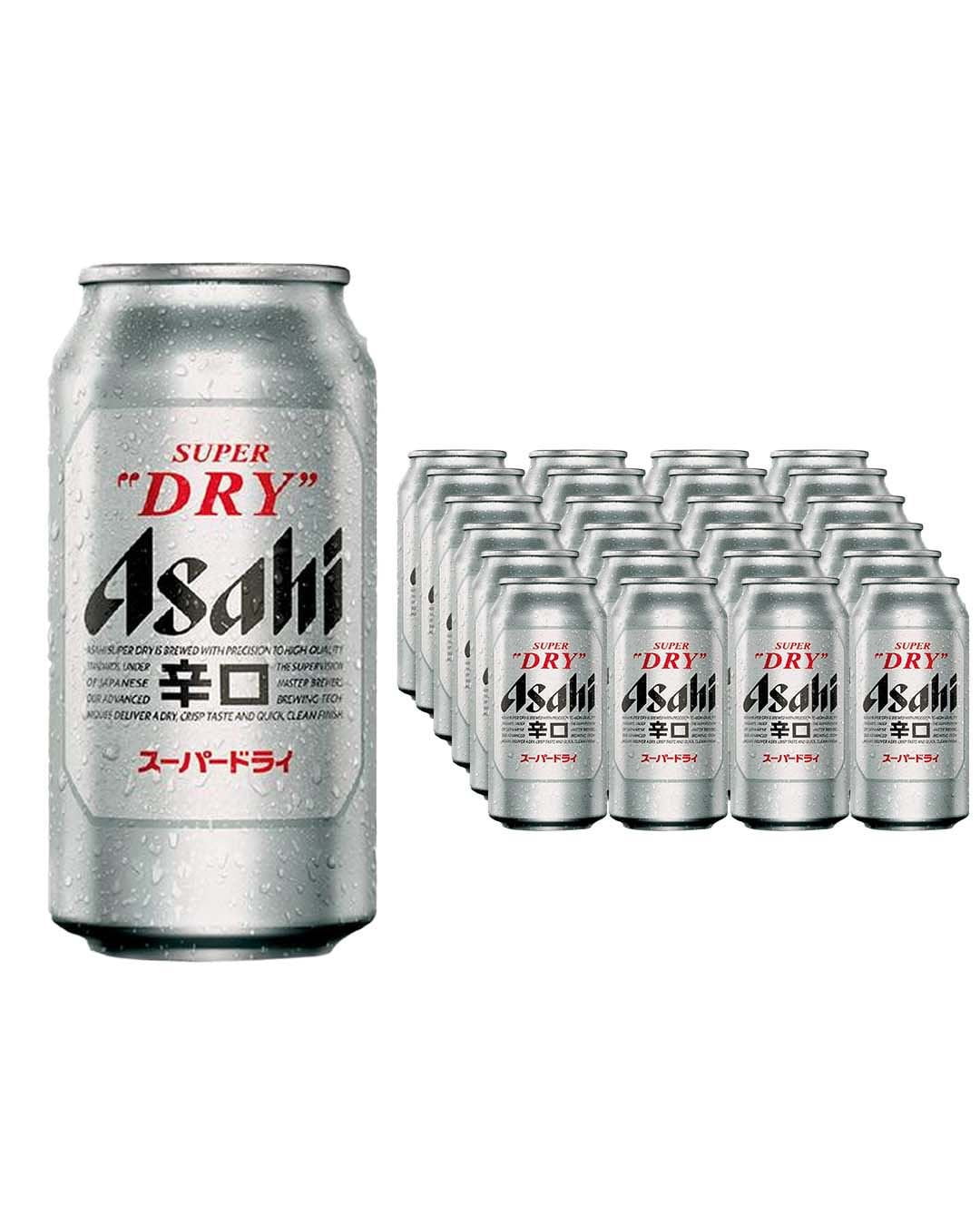 Asahi Super Dry Beer Can Multipack, 24 x 440 ml beer