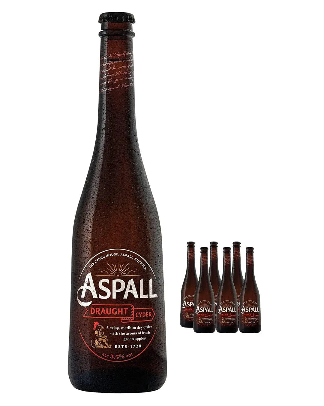 Aspall Draught Cyder Suffolk Multipack, 6 x 500 ml Cider