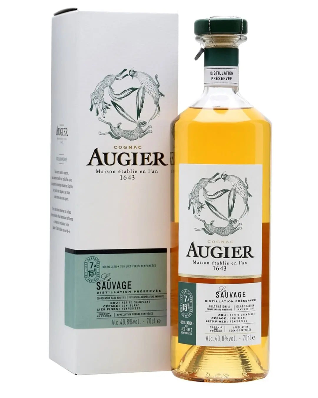 Augier Le Sauvage, 70 cl Cognac & Brandy 3187460001024