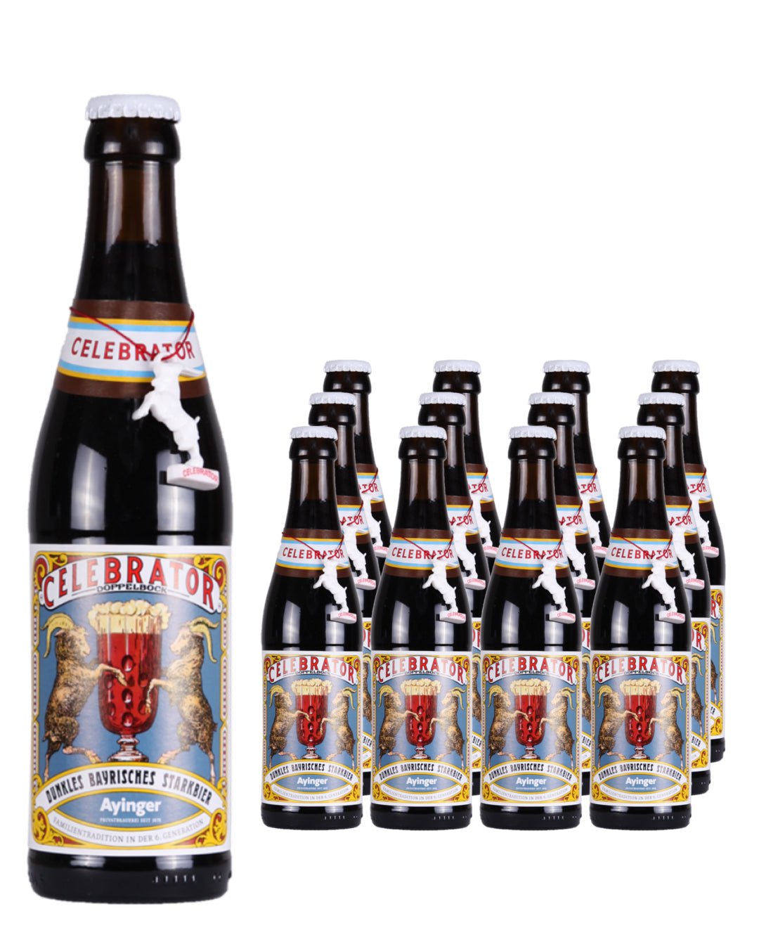 Ayinger Celebrator Doppelbock Beer Multipack, 12 x 330 ml Beer 4104170029000