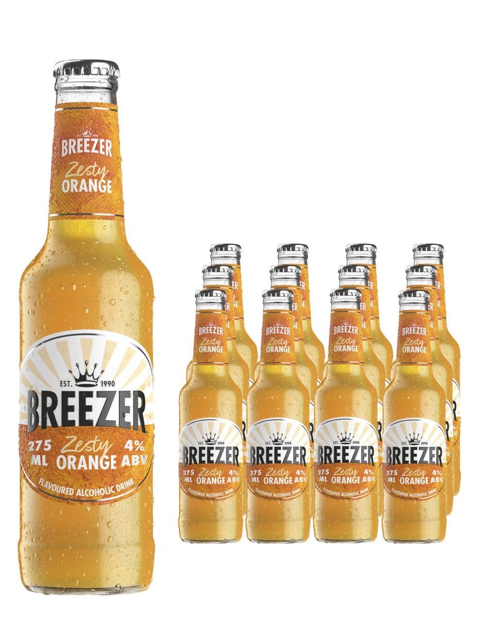 Breezer Zesty Orange Premixed Drink Multipack, 12 x 275 ml – The