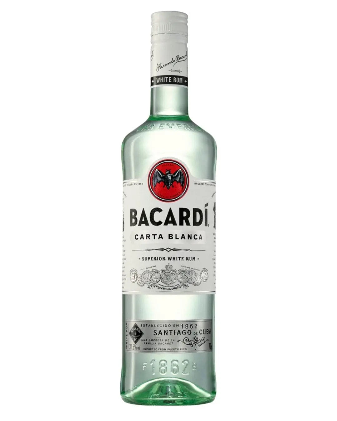 Bacardi Carta Blanca Rum, 70 cl Rum 5010677012324