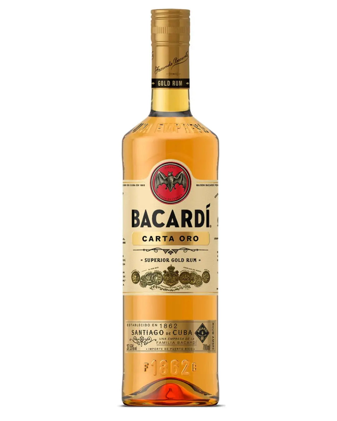 Bacardi Carta Oro Rum, 70 cl Rum 5010677012478
