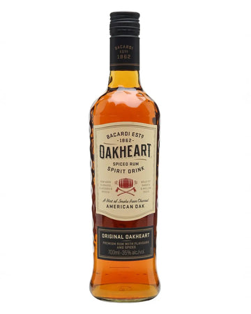Bacardi Oakheart Smooth & Spiced Rum, 70 cl Rum 5010677740036
