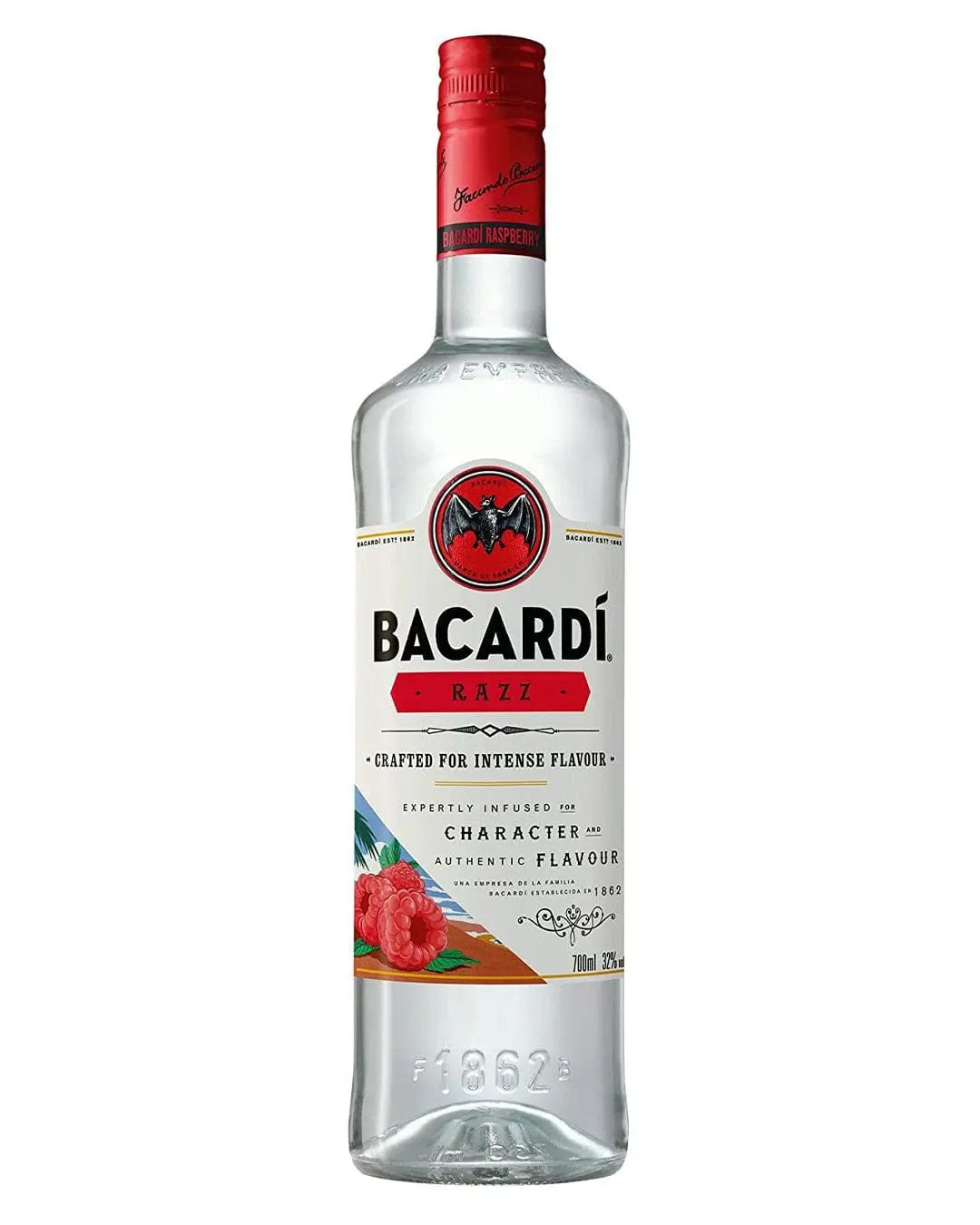 Bacardi Raspberry Rum Spirit Drink, 70 cl Rum 5010677055154