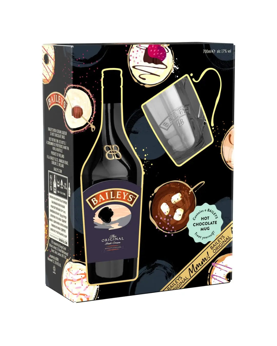 70 Gift Irish – Bottle Baileys Cream cl The Club Pack, Original Liqueur