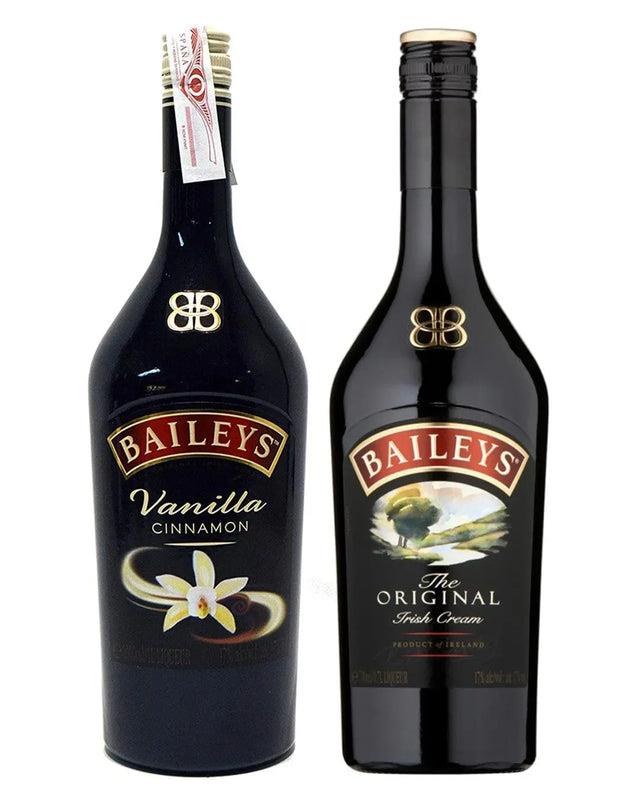 Baileys Vanilla Cinnamon & Irish Cream Liqueur Duo, 1 L liqueurs