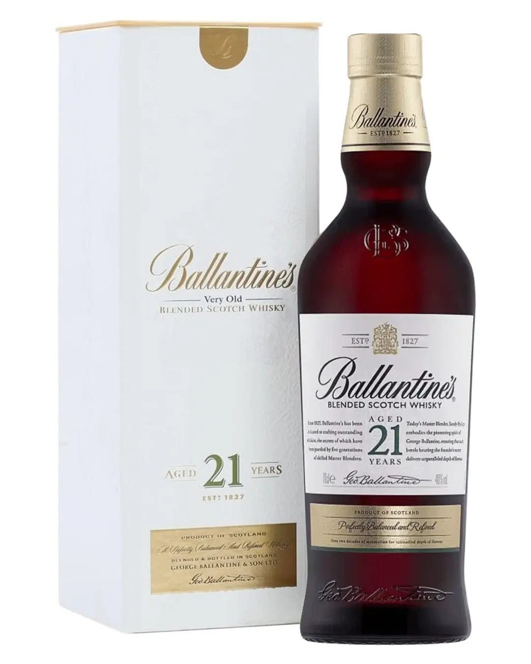 Ballantine's 21 Year Old Whisky, 70 cl Whisky
