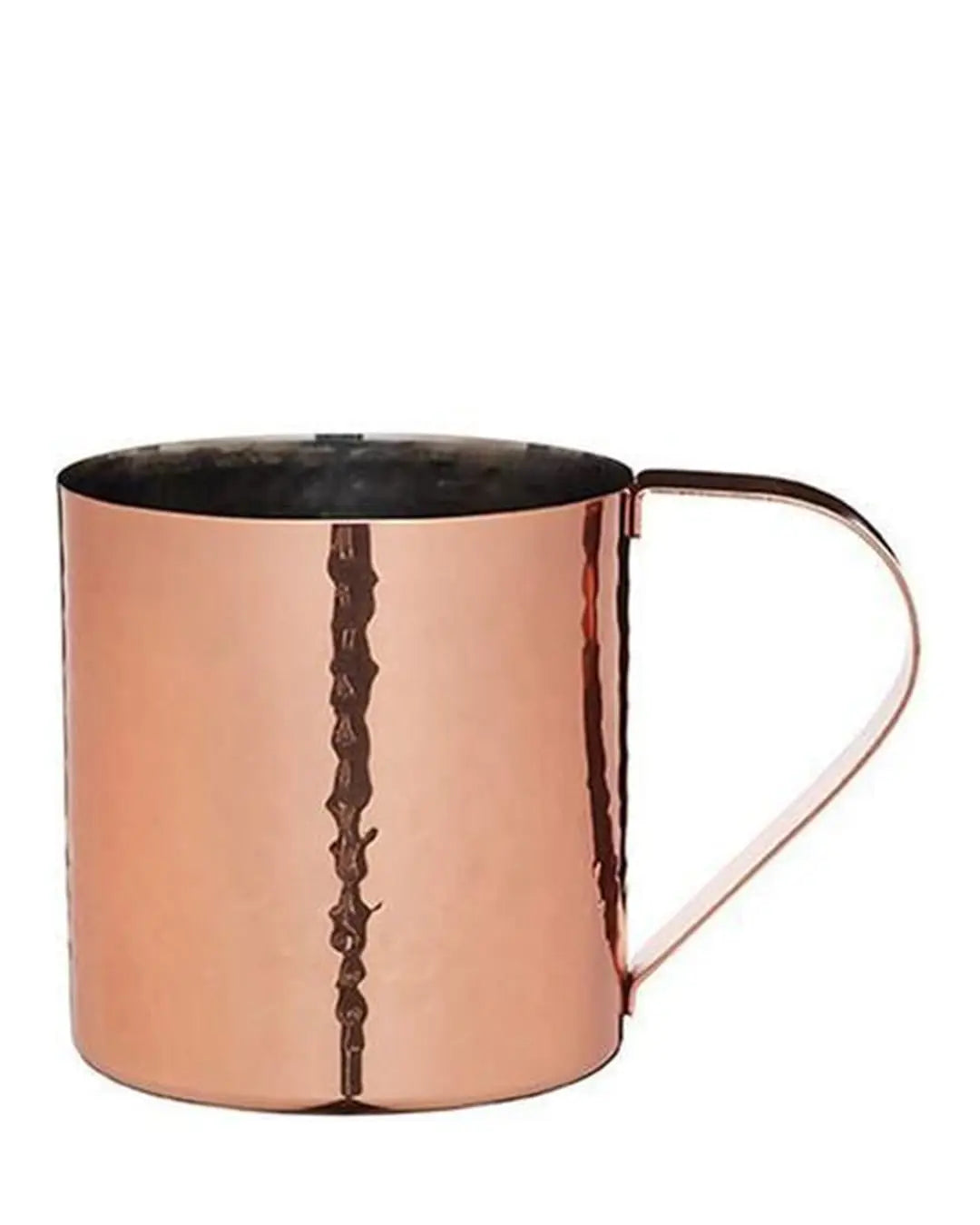 BarCraft Hammered Copper Finish Moscow Mule Mug Tableware