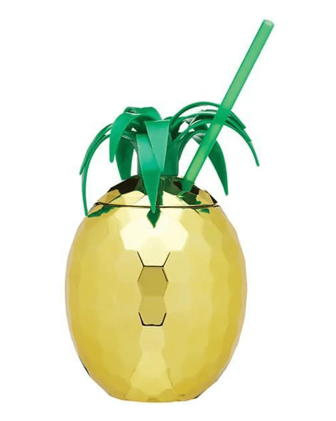 BarCraft Pineapple Drinks Jar With Straw, 750 ml Barware