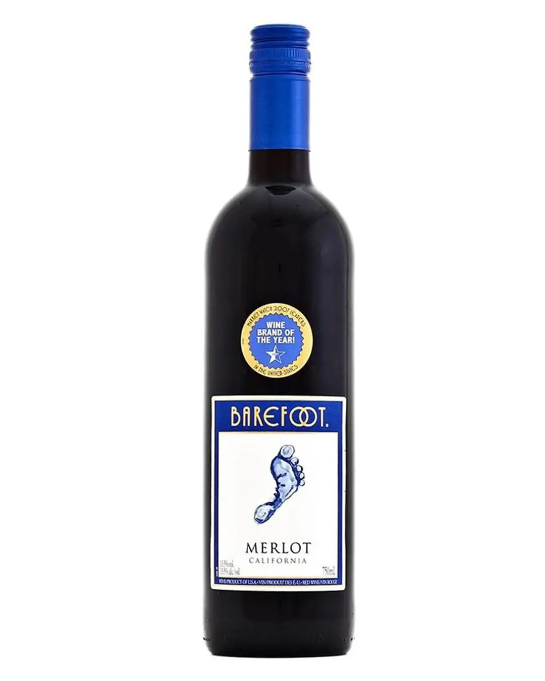 Barefoot Merlot Red Wine, 75 cl Red Wine