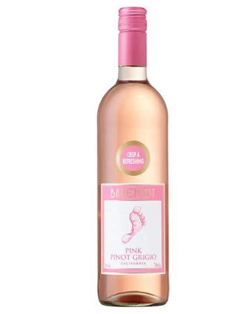 Barefoot Pink Pinot Grigio Wine, 75 cl Rose Wine