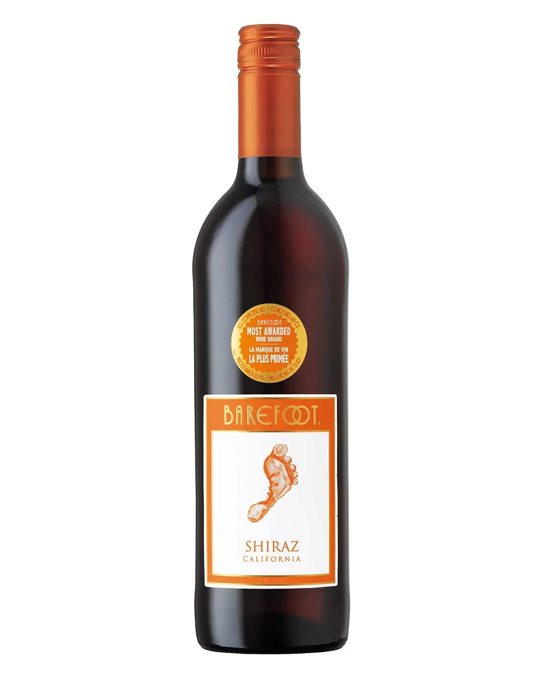 Barefoot Shiraz Red Wine, 75 cl Red Wine