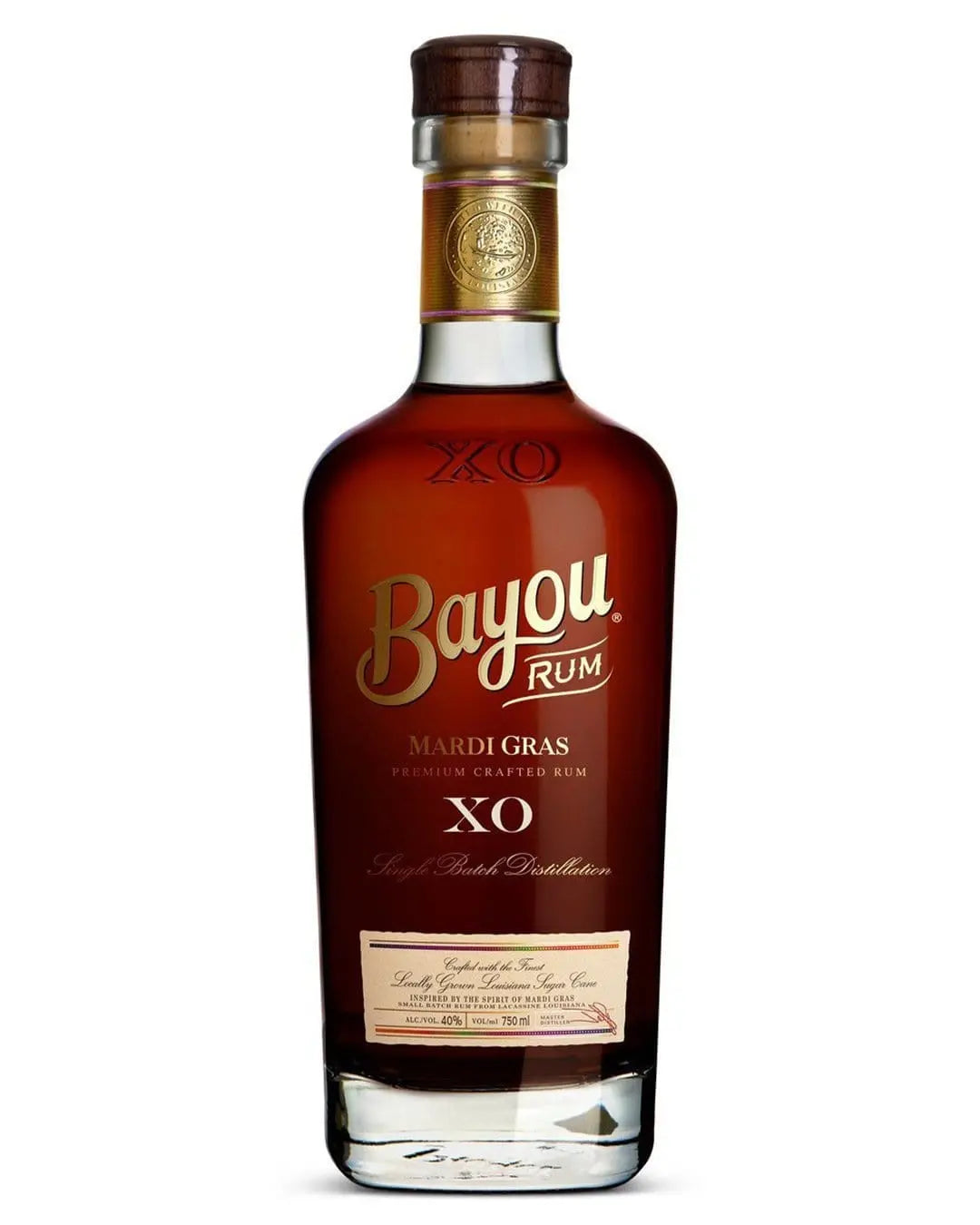 Bayou XO Mardis Gras Rum, 70 cl Rum 849113020563