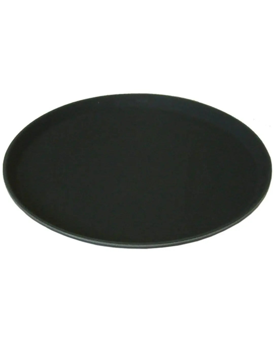 Beaumont 11″ Round Black Non Slip Tray Tableware 5020229104346