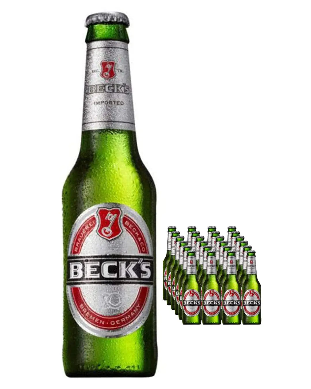 Becks Premium Lager Bottle Multipack, 24 x 275 ml Beer