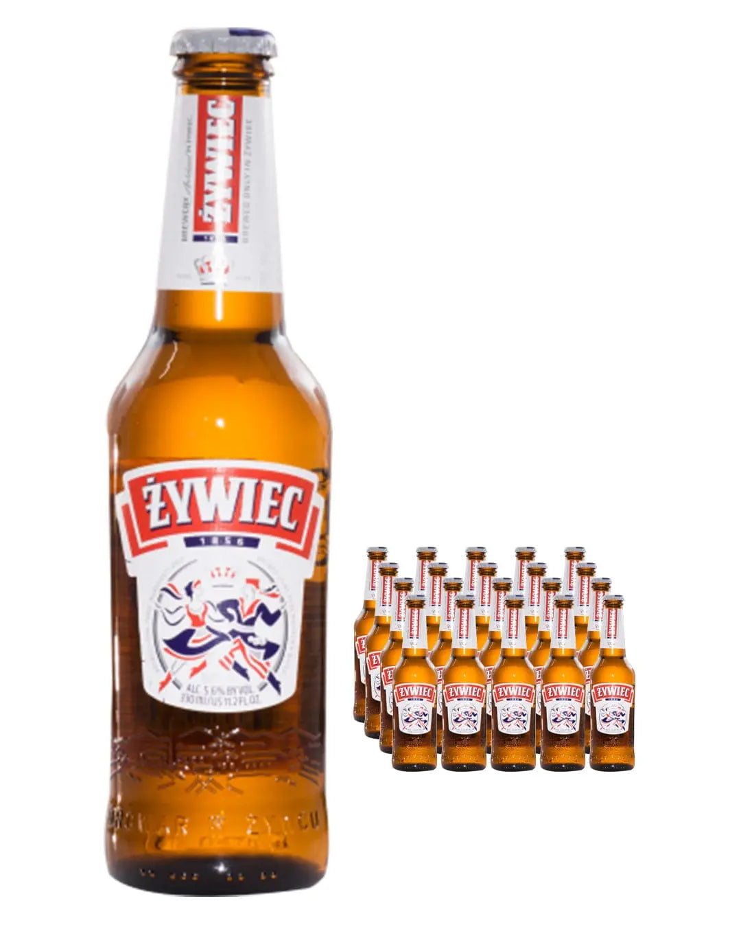 Zywiec Premium Lager Beer Multipack, 20 x 500 ml BBE 15/07/2023 Beer